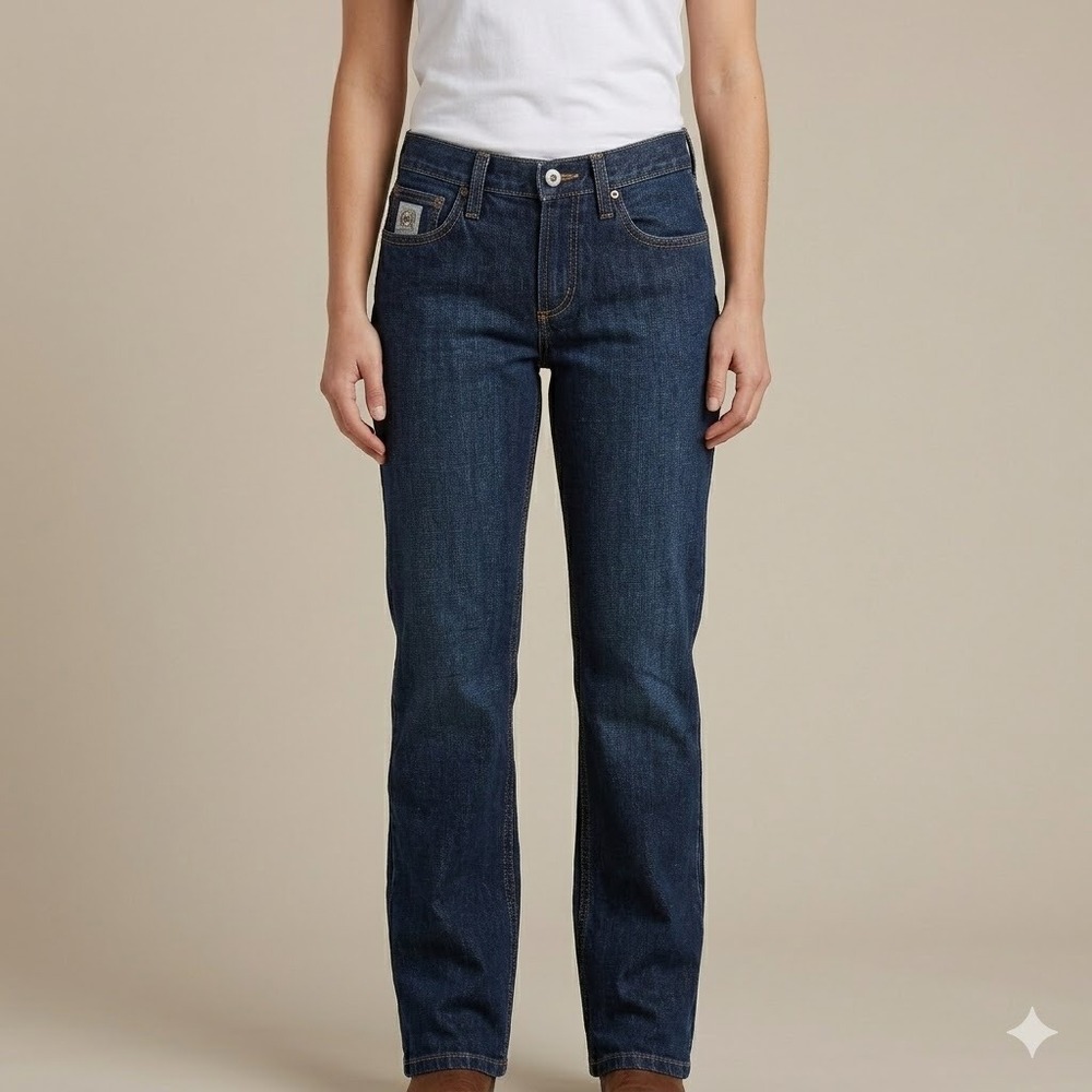 Cinch‎ Jeans Dark Wash Mid Rise Straight Leg Denim 29x30